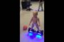 When Grandpa Babysits (toddler rides hoverboard)