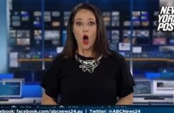 ABC presenter reportedly banned from broadcaster after on-air blooper