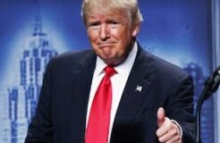 Donald Trump Freudian Titties Slip
