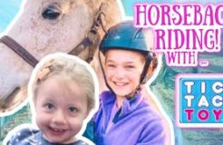 Absolutely Hilarious - Cutest Little Girl Ever Sees Horse for The First Time