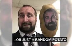 Potato Parcel - Send A Message On A Potato